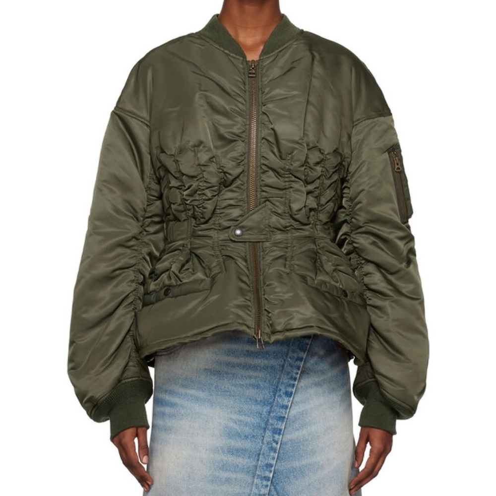 Junya Watanabe Dark Green Bomber Jacket